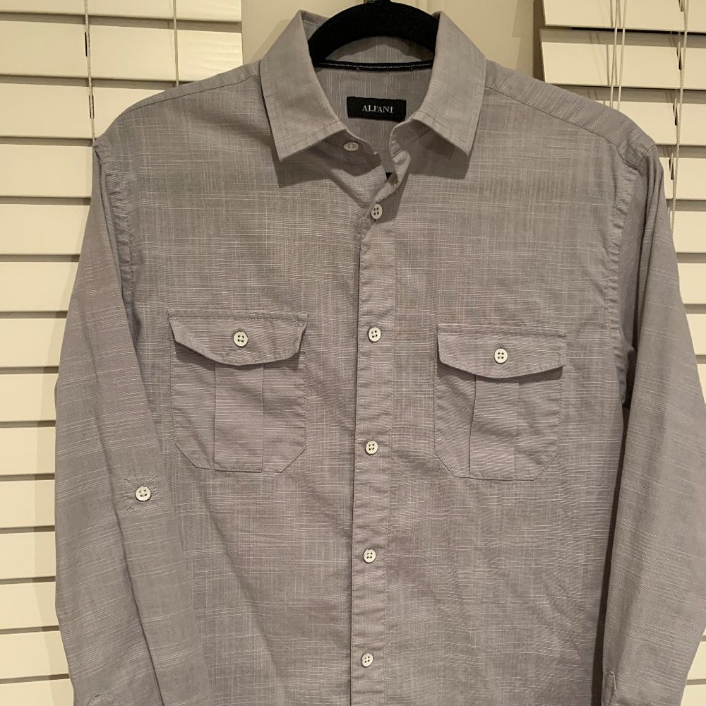 Alfani Men's Button Down Dress Shirt